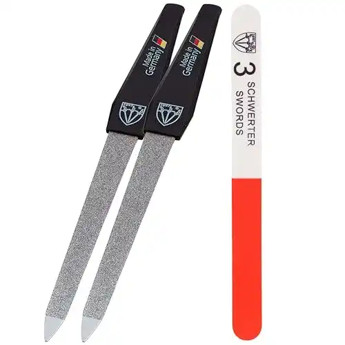 Nagelfeile Drei Schwerter Saphir Set 2+1 für die Nagelpflege
