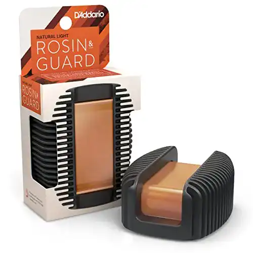 Kolophonium D’Addario Schutz Schwarz mit VR200 für Bogeninstrumente