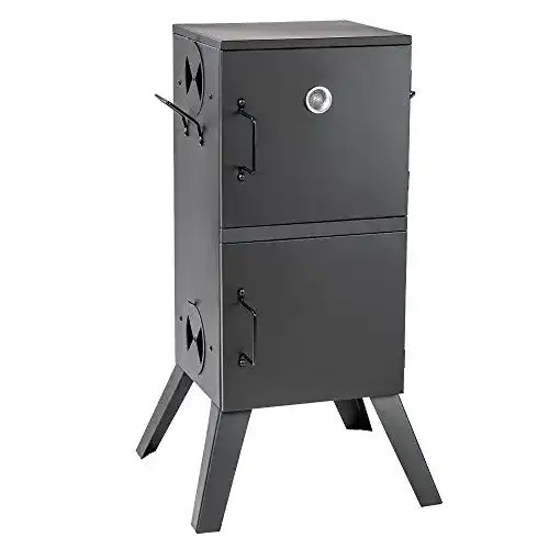 Räucherofen tectake 401412 mit Temperaturanzeige und Zubehör