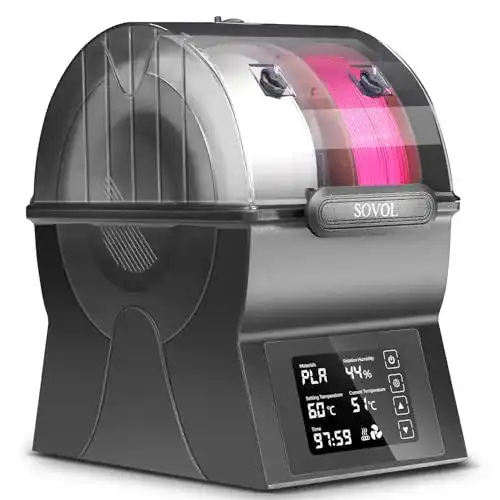Sovol SH02 Filamenttrockner für 3D-Drucker mit PTC-Heizung und Touchscreen