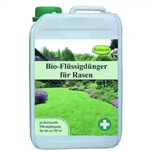 Flüssiger Rasendünger Schacht Bio-Flüssigdünger für Rasen 2,5 Liter