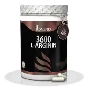 Testosteron-Booster Biomenta L-Arginin 3600, 320 Kapseln