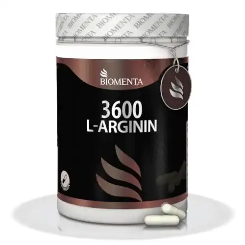 Testosteron-Booster Biomenta L-Arginin 3600, 320 Kapseln
