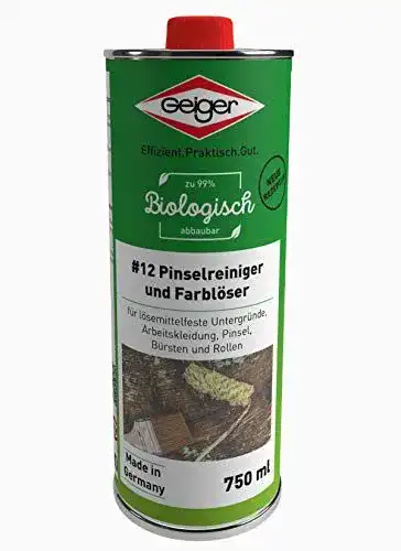 Pinselreiniger Geiger Chemie Nr. 12 und Farblöser 750ml Dose