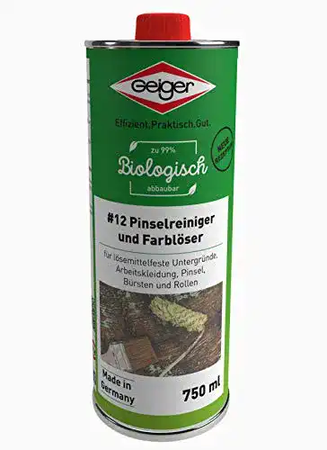 Pinselreiniger Geiger Chemie Nr. 12 und Farblöser 750ml Dose