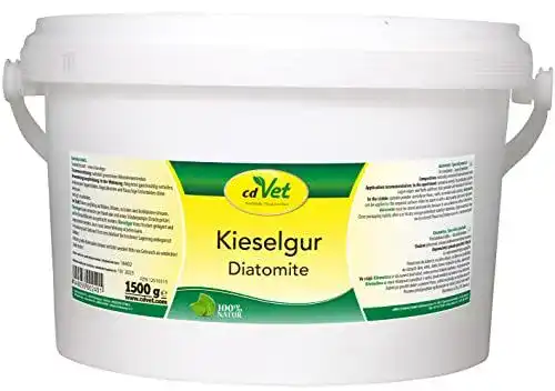 Kieselgur Cdvet Naturprodukte 1,5 kg für Haustiere