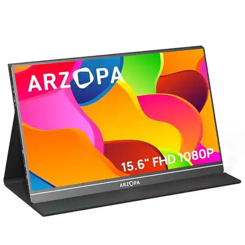 Portable Monitor ARZOPA 15,6 Zoll FHD mit HDR-Technologie