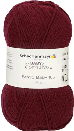 Babywolle Schachenmayr Bravo Baby 185 in Brombeerfarbe