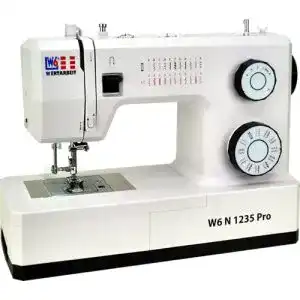 W6 Nähmaschine N 1235 Pro mit 24 Programmen und Freiarm