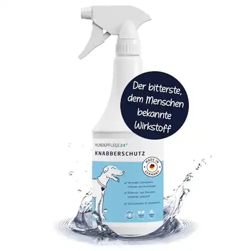 Fernhaltespray für Hunde Knabberschutz 1L von Hundepflege24