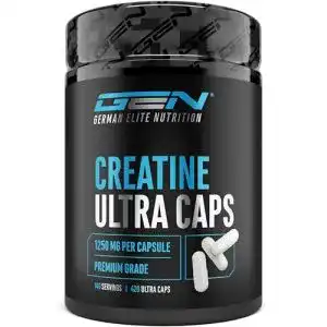 Creatin-Kapseln von German Elite Nutrition – 420 Kapseln mit 1250 mg Creatin