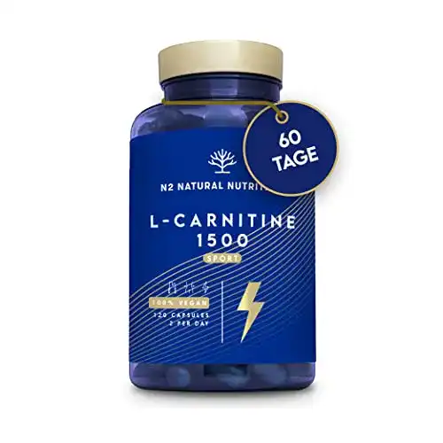Fatburner N2 Natural Nutrition L-Carnitin 1500 Kapseln 120 Stück