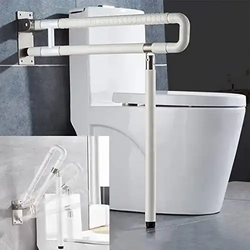 Klappbare WC-Aufstehhilfe für mehr Sicherheit und Komfort