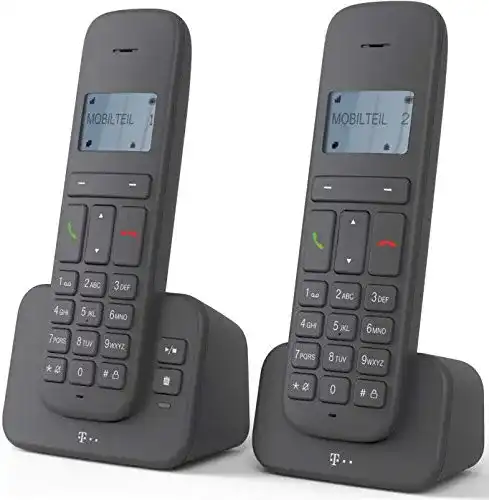 Schnurloses Telefon-Duo Deutsche Telekom Sinus CA 37