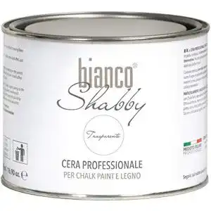 Klarlack Bianco Shabby Möbelwachs für alle Oberflächen, 500 ml