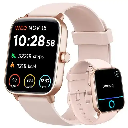 Gydom Damen Smartwatch mit Telefonfunktion und Alexa