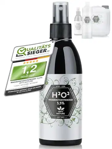 Wasserstoffperoxid Opti Nature 3,5% H2O2 für Oberflächen und Lebensmittel