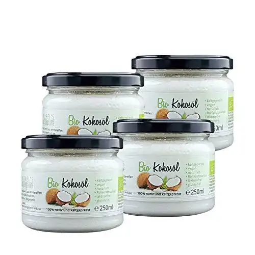 Kokosöl von Michel’s Naturprodukte – Natives Bio Kaltgepresst 1000ml