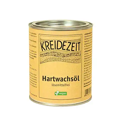Hartwachsöl Kreidezeit Pure Solid 0,75 l für Holz, Kork und Stein