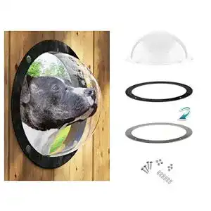Bullauge Lucky Lamb Gardenscout – Zaunfenster für Haustiere