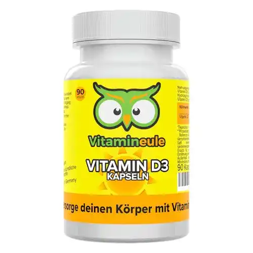 Vitamin D3 Kapseln 30.000 i.E. – Hochdosierte pflanzliche Ergänzung