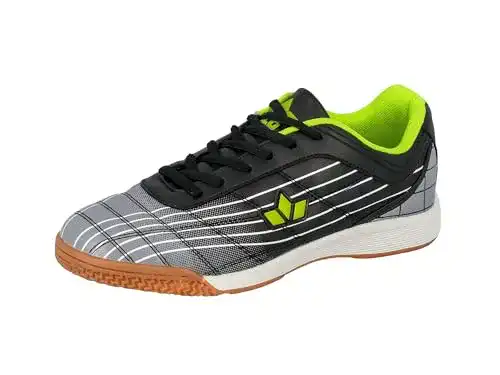 Hallenschuhe Herren Lico Rockfield Hallenturnschuh in Schwarz/Grau/Lemon Größe 43