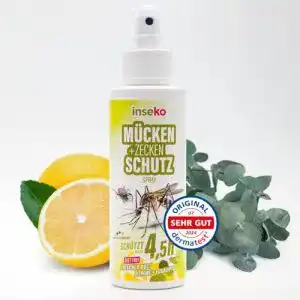 Mückenschutz Inseko Mücken- und Zeckenschutz Spray ohne DEET