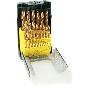 Titan-Bohrer Set Bosch Accessories 25-teilig HSS-TiN für Metall
