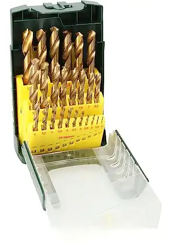 Titan-Bohrer Set Bosch Accessories 25-teilig HSS-TiN für Metall