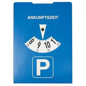 Parkscheibe RNK 3118 aus Karton gemäß StVO
