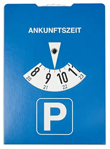 Parkscheibe RNK 3118 aus Karton gemäß StVO