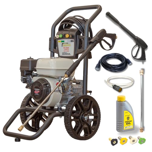 Benzin Hochdruckreiniger Waspper 3100 PSI mit Honda Motor