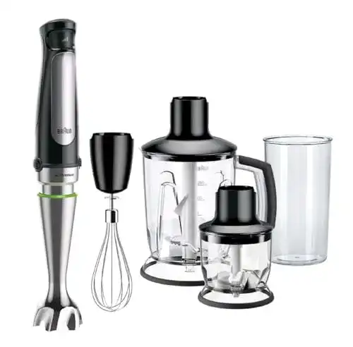 Braun MultiQuick 7 MQ 7045X Stabmixer mit Zubehör