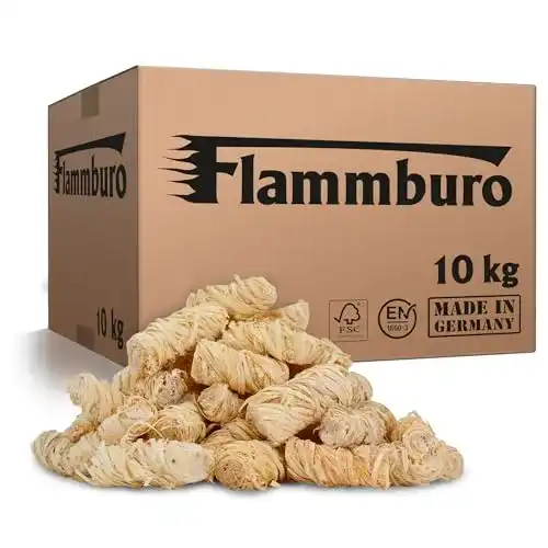 Kaminanzünder FLAMMBURO 10kg = ca. 800 Stück Anzündwolle