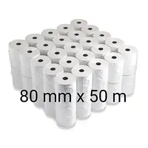 Kassenrolle Quorion 50er Pack 80 mm x 50 m für Kassensysteme