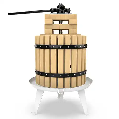 Obstpresse Squeeze Master 12L – Manuelle Saftpresse für Hausgebrauch