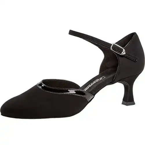 Tanzschuhe Diamant 049-106-106 Damen für Standard und Latein in Schwarz