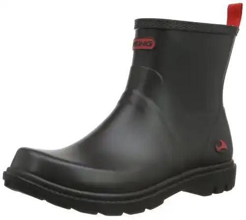 Viking Noble Damen Gummistiefel in Schwarz, PVC-frei und wasserdicht
