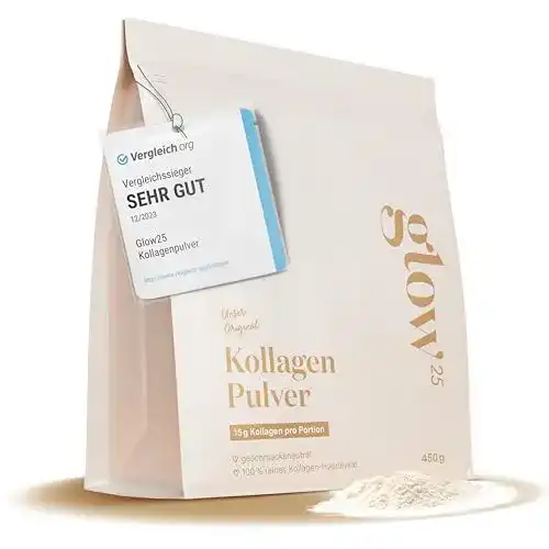 Kollagenpulver Glow25 Collagen Pulver 500g Original