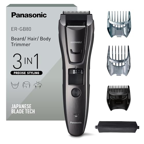 Panasonic ER-GB80-H503 Haarschneider für Bart, Haar und Körperpflege