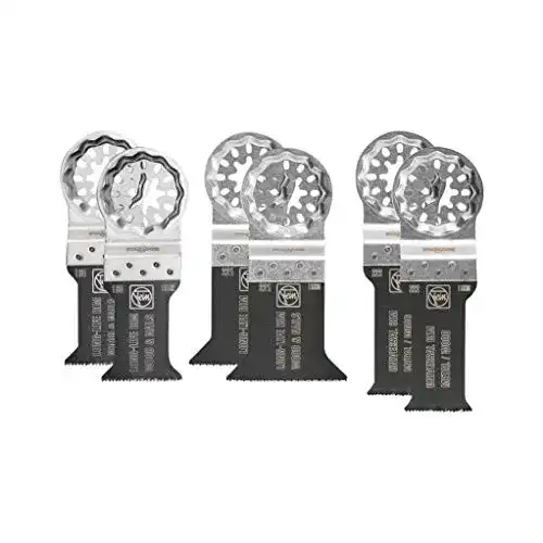 Multitool-Zubehör Fein 35222952300 E-Cut Zubehör-Set 6-teilig