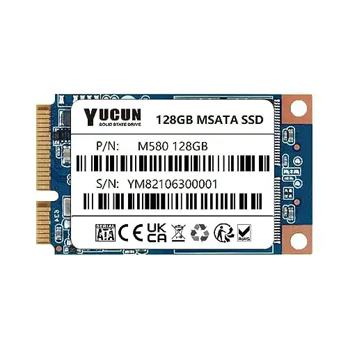Yucun 128GB mSATA III Interne Solid State Drive