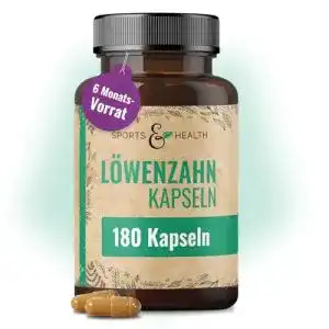 Löwenzahnwurzel Kapseln von Cdf Sports & Health Solutions – 180 Stück