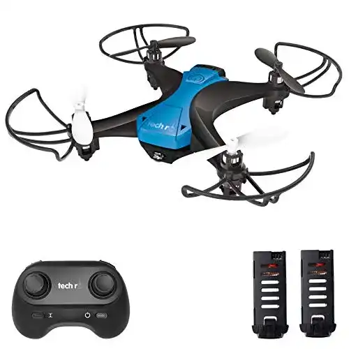 Drohne ohne Kamera für Anfänger – RC Mini Quadrocopter mit Dual Akku
