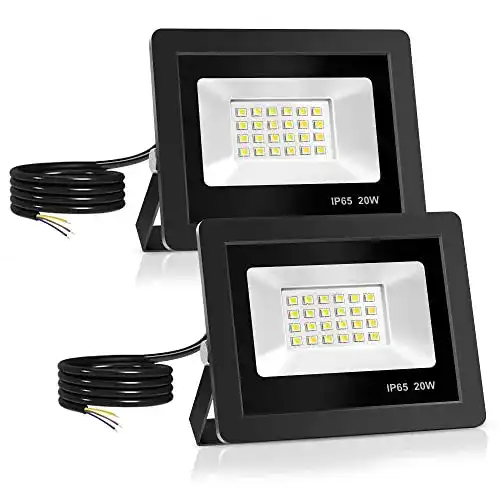 Realky LED Strahler Außen 20W Fluter 2 Stück mit 2000LM