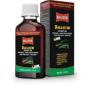 Schaftöl Ballistol 23060 Balsin 50ml Flasche für Holzschutz