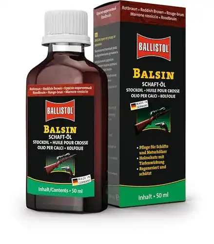 Schaftöl Ballistol 23060 Balsin 50ml Flasche für Holzschutz