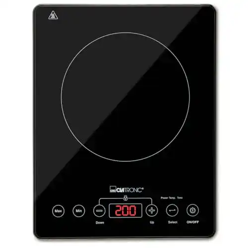 Induktionskochplatte Clatronic EKI 3569 für Camping und Zuhause