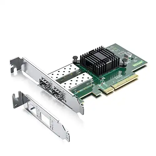10-Gbit Netzwerkkarte 10Gtek PCI-E NIC für Intel X520-DA2