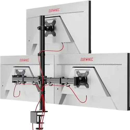 Monitorhalterung für 3 Monitore Duronic DM253